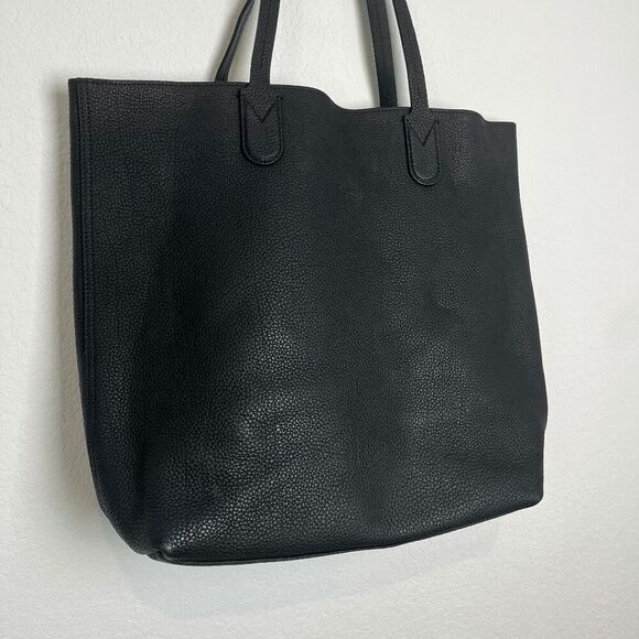 Longchamp Essential North/South Black Leather Tote Women's Purse - Picture 10 of 16